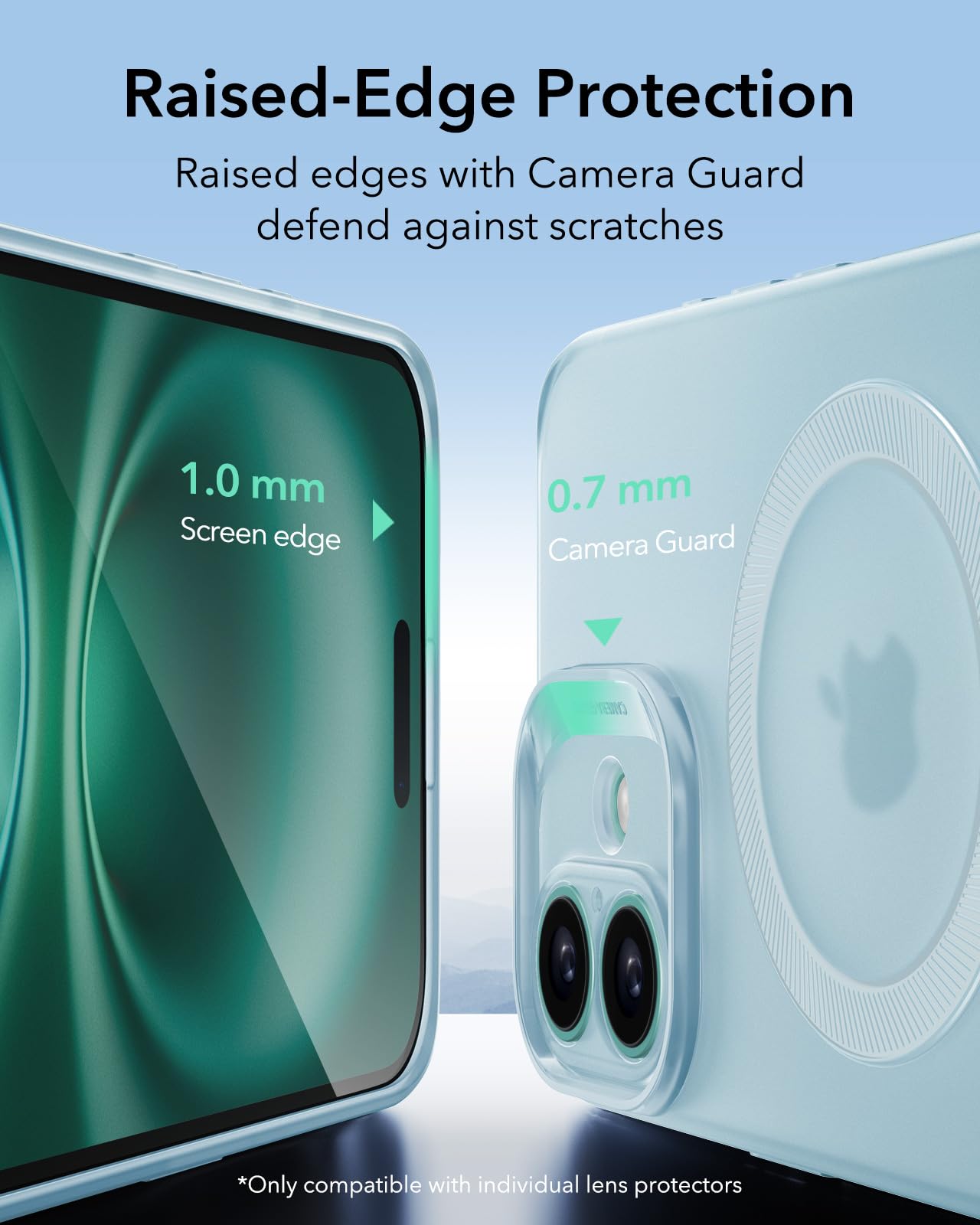 Foto 7 | Funda De Teléfono Esr Para Iphone 16, Compatible Con Magsafe, Frosted Bl - Venta Internacional.