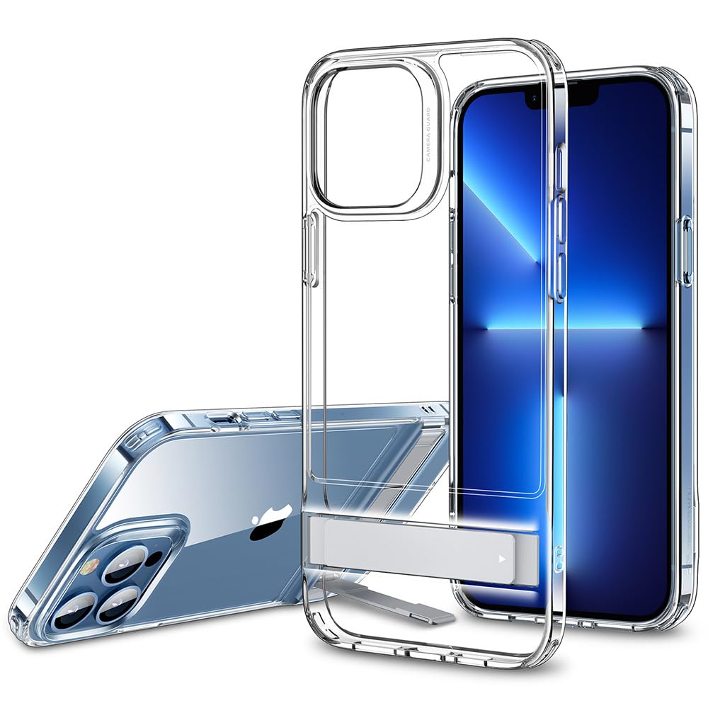 Foto 2 pulgar | Funda De Teléfono Esr Metal Kickstand Para Iphone 13 Pro Max Clear - Venta Internacional.