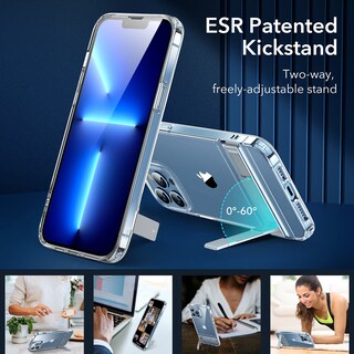 Foto 3 | Funda De Teléfono Esr Metal Kickstand Para Iphone 13 Pro Max Clear - Venta Internacional.