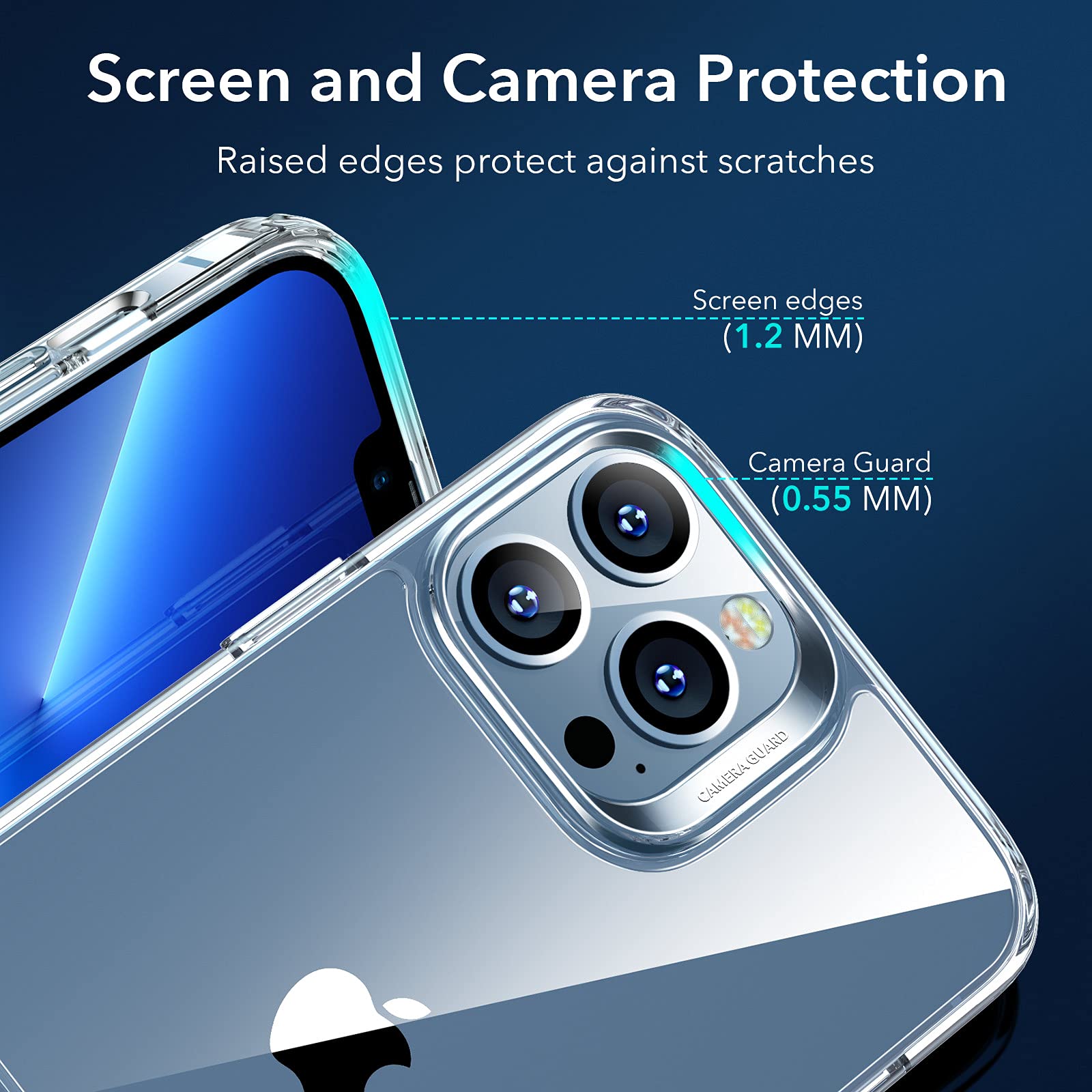 Foto 8 pulgar | Funda De Teléfono Esr Metal Kickstand Para Iphone 13 Pro Max Clear - Venta Internacional.