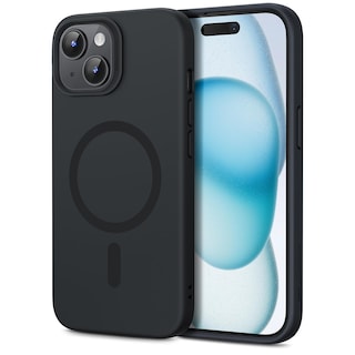 Foto 1 | Funda Esr Para Iphone 15 Plus Con Magsafe, Silicona, Negra - Venta Internacional.
