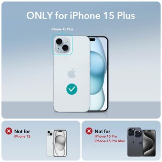 Foto 2 | Funda Esr Para Iphone 15 Plus Con Magsafe, Silicona, Negra - Venta Internacional.