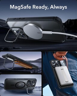 Foto 6 | Funda Esr Para Iphone 16 Pro Max Con Soporte Y Botón De Control De Cámara - Venta Internacional.