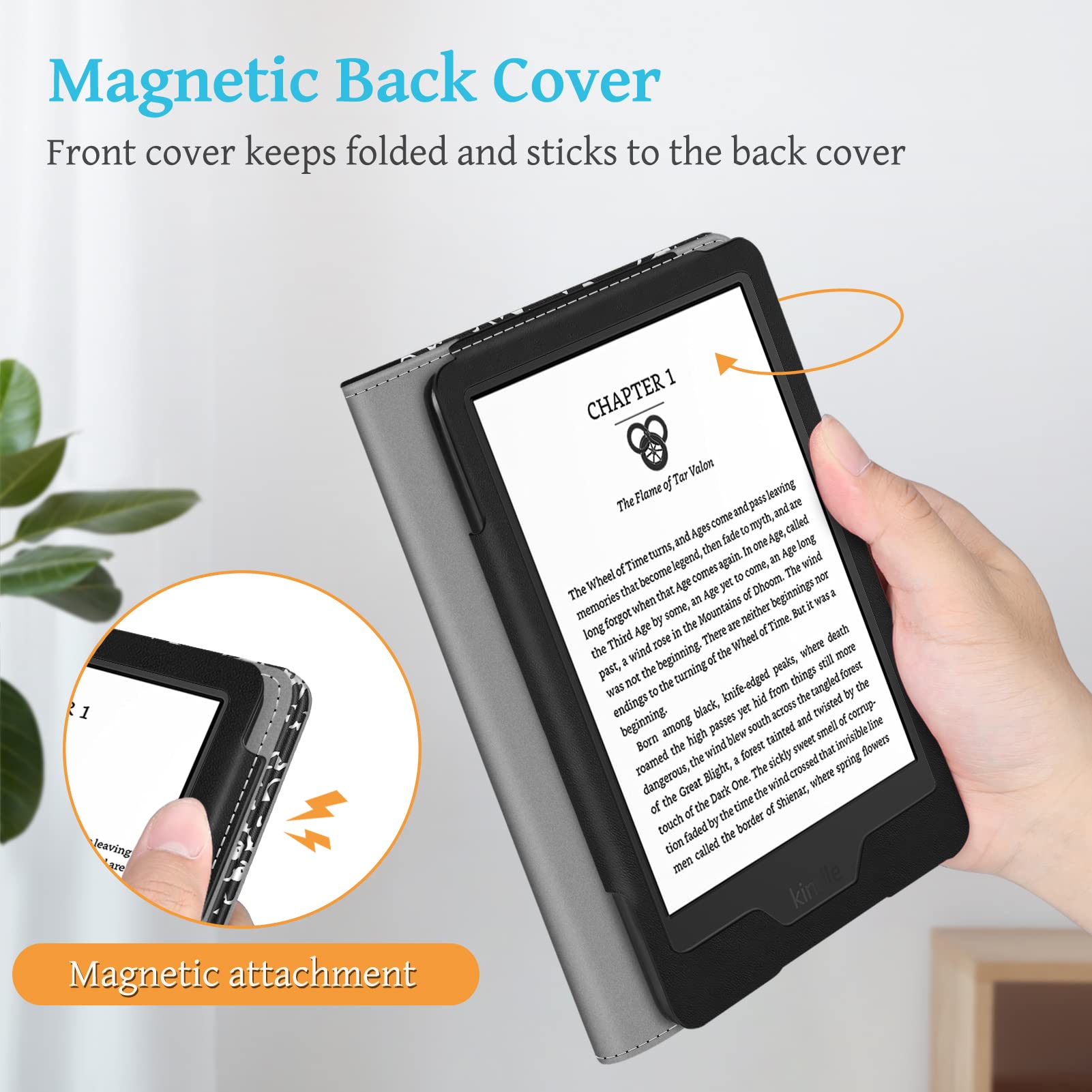 Foto 7 | Funda Con Soporte Fintie Para El Nuevo Kindle 6 De 11.ª Generación 2024/2022 - Venta Internacional.