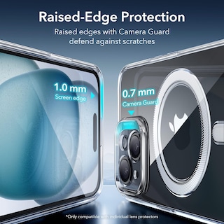 Foto 7 | Funda De Teléfono Esr Zero Series Para Iphone 15, Transparente, Magsafe - Venta Internacional.