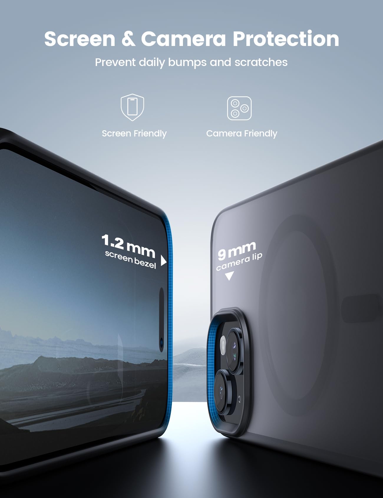 Foto 5 | Funda Magnética Lamicall Para Iphone 15 Con Magsafe Black - Venta Internacional.