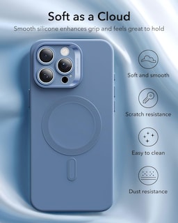 Foto 4 | Funda Esr Para Iphone 16 Pro Max Con Magsafe, Color Azul Claro - Venta Internacional.