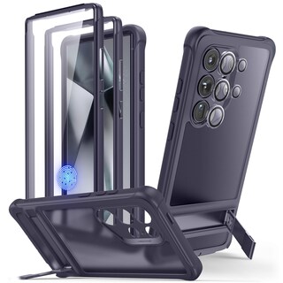 Foto 1 | Funda Esr Para Samsung Galaxy S24 Ultra Con Soporte Transparente, Color Morado - Venta Internacional.