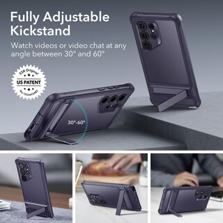Foto 5 | Funda Esr Para Samsung Galaxy S24 Ultra Con Soporte Transparente, Color Morado - Venta Internacional.