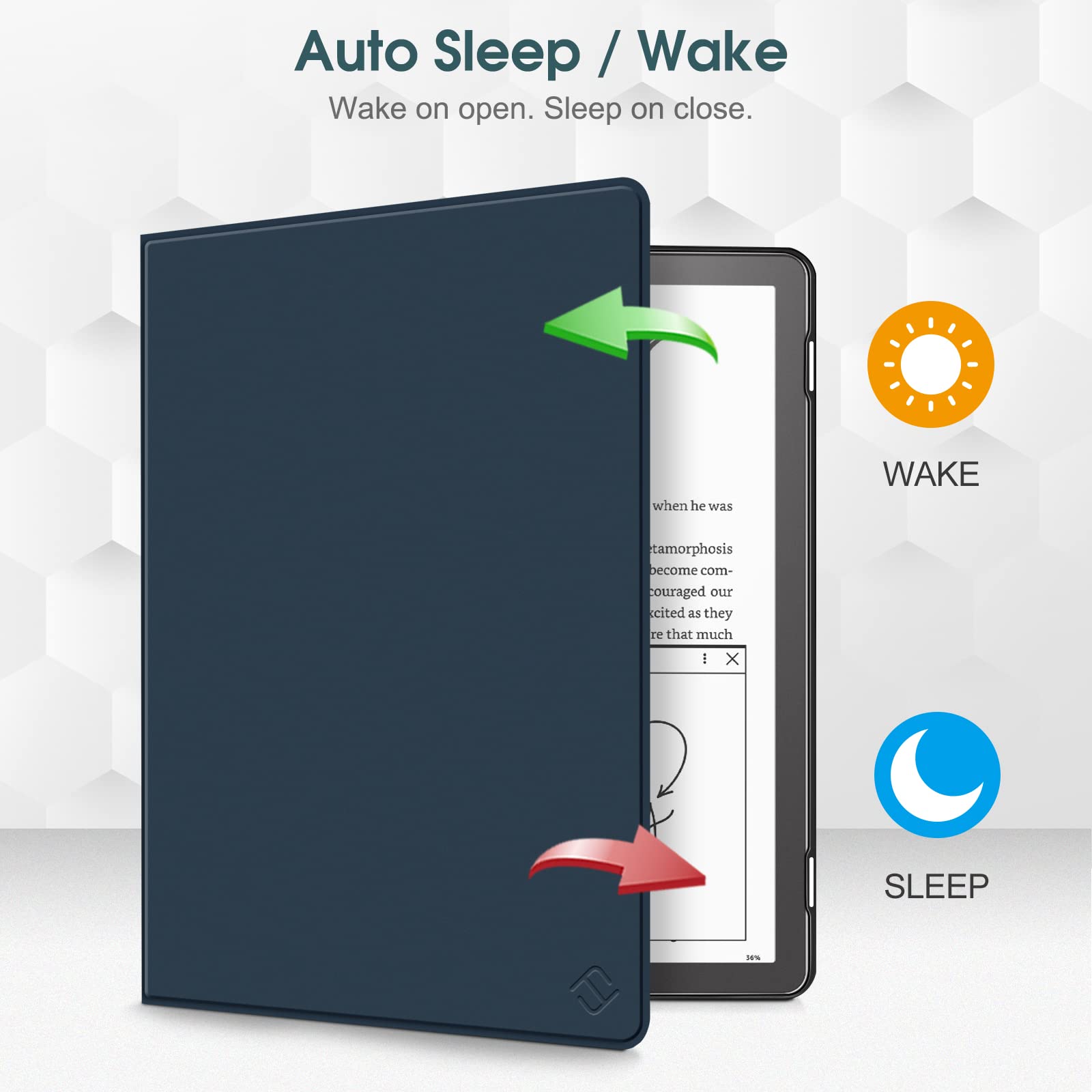 Foto 2 | Funda Fintie Slimshell Para Kindle Scribe 10.2 (2024/2022) - Venta Internacional.