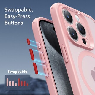 Foto 6 | Set De Fundas Esr Para Iphone 15 Pro Translúcidas Mate Con Protector De Pantalla - Venta Internacional.