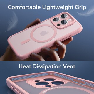 Foto 7 | Set De Fundas Esr Para Iphone 15 Pro Translúcidas Mate Con Protector De Pantalla - Venta Internacional.