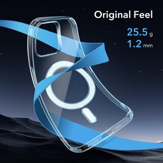 Foto 3 | Funda De Silicona Transparente Esr Para Iphone 14/13 Con Magsafe Blue - Venta Internacional.