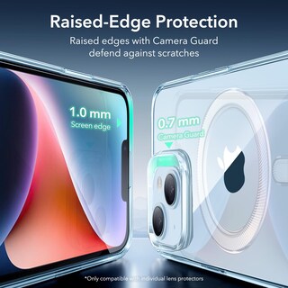 Foto 7 | Funda De Silicona Transparente Esr Para Iphone 14/13 Con Magsafe Blue - Venta Internacional.