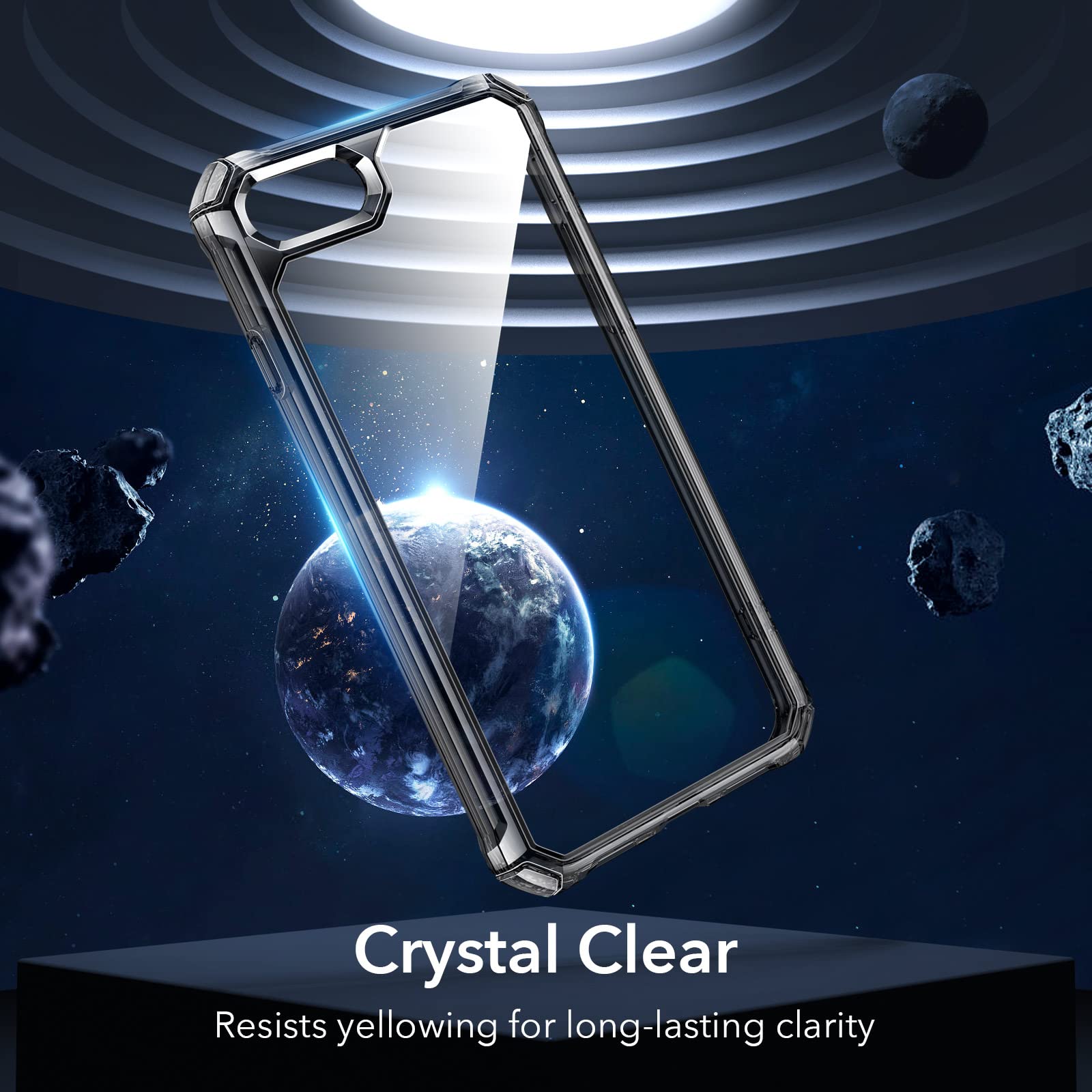 Foto 6 pulgar | Funda De Teléfono Esr Air Armor Clear Black Para Iphone Se (2022) - Venta Internacional.
