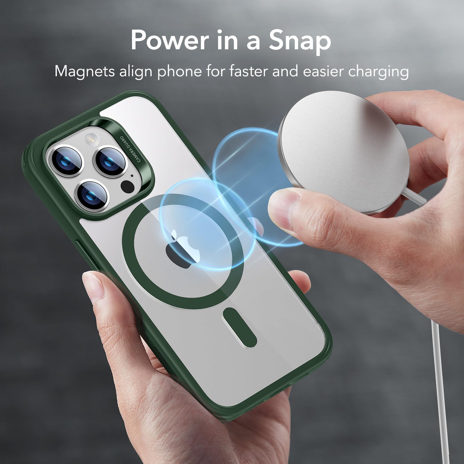 Foto 4 | Funda De Teléfono Esr Para Iphone 14 Pro Con Magsafe, Transparente A Prueba De Golpes - Venta Internacional.