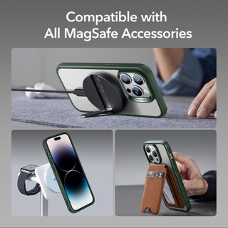 Foto 7 | Funda De Teléfono Esr Para Iphone 14 Pro Con Magsafe, Transparente A Prueba De Golpes - Venta Internacional.