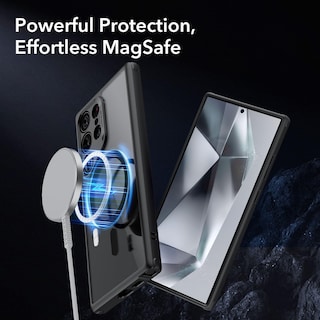 Foto 2 | Funda Esr Para Samsung Galaxy S24 Ultra Con Magsafe Clear Black - Venta Internacional.
