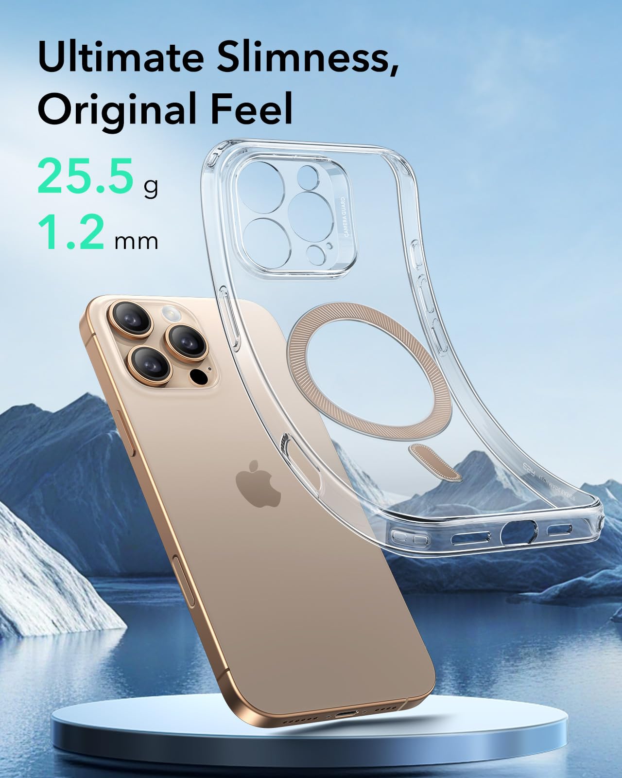 Foto 4 pulgar | Funda De Teléfono Esr Para Iphone 16 Pro Max Con Magsafe Desert Titanium - Venta Internacional.