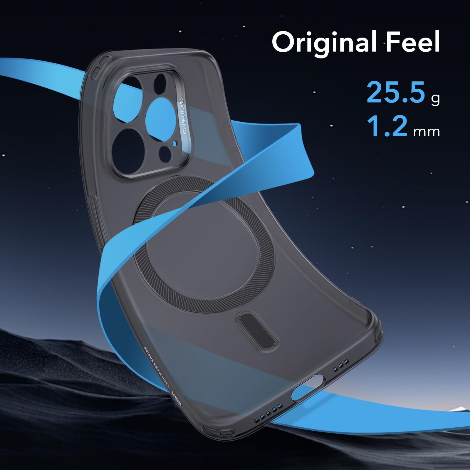 Foto 4 pulgar | Funda De Teléfono Esr Para Iphone 15 Pro Max Con Magsafe Frosted Black - Venta Internacional.