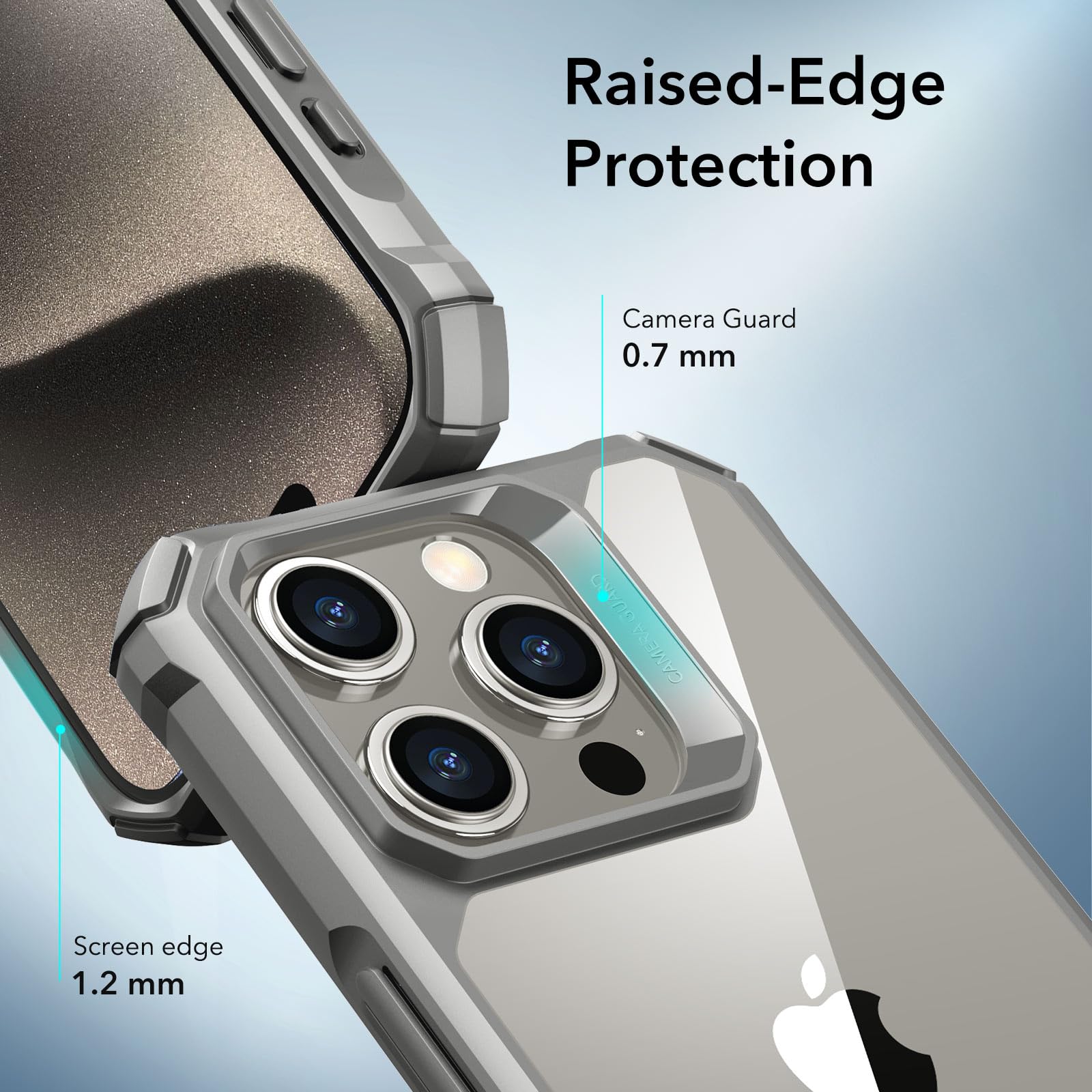 Foto 5 pulgar | Funda De Teléfono Esr Air Armor Series Para Iphone 15 Pro Max - Venta Internacional.