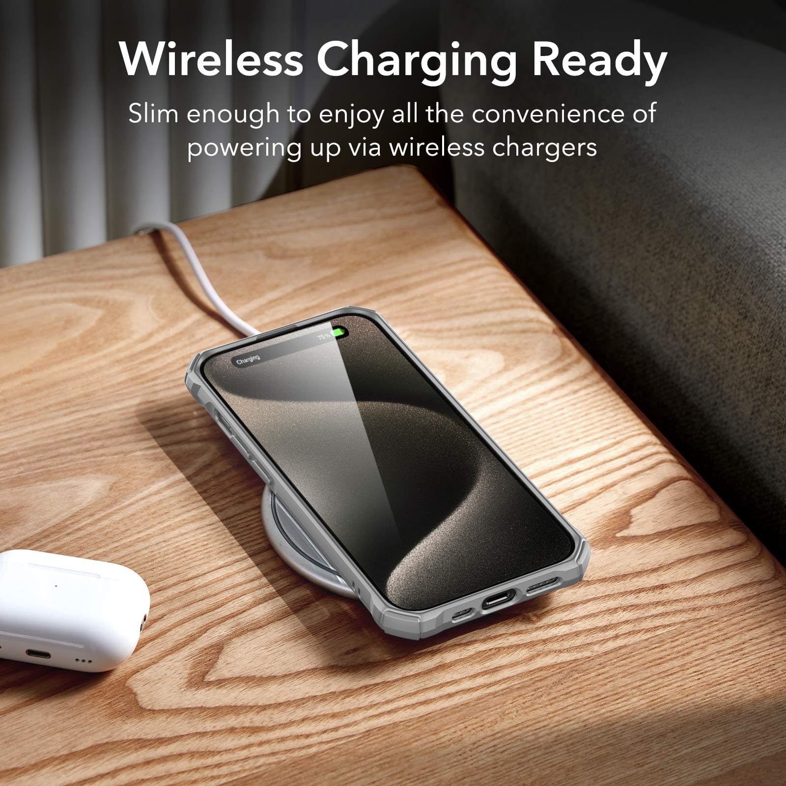 Foto 6 | Funda De Teléfono Esr Air Armor Series Para Iphone 15 Pro Max - Venta Internacional.