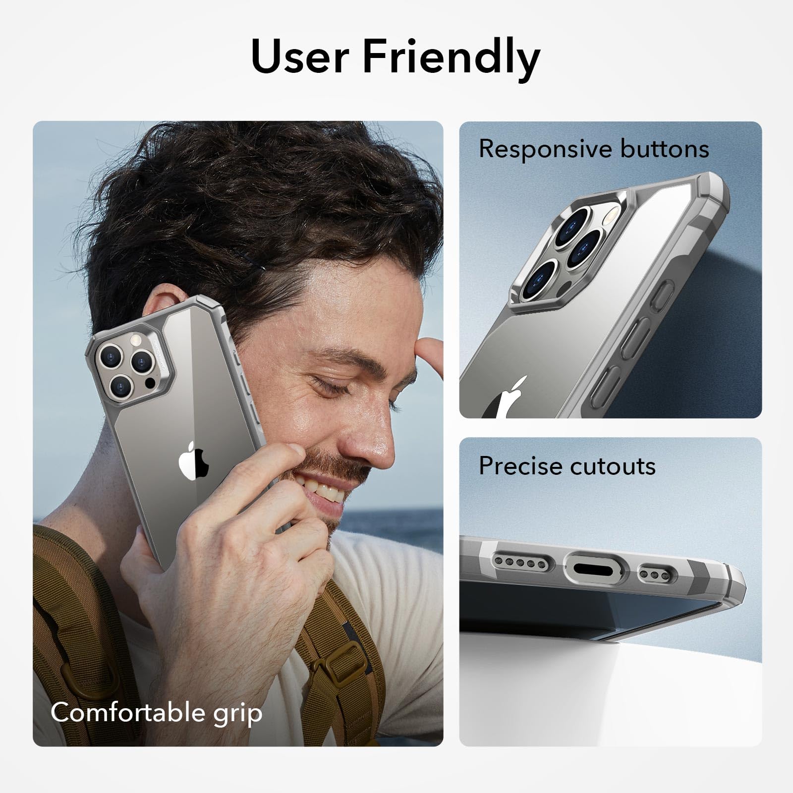 Foto 7 | Funda De Teléfono Esr Air Armor Series Para Iphone 15 Pro Max - Venta Internacional.