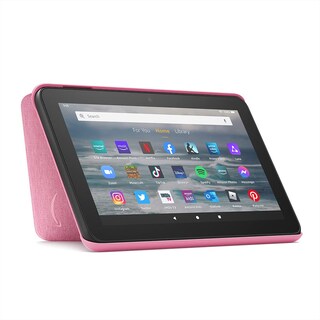 Foto 1 | Funda Para Tablet Amazon Fire 7 12th Gen 2022 Con Soporte, Color Rosa - Venta Internacional.