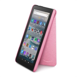Foto 2 | Funda Para Tablet Amazon Fire 7 12th Gen 2022 Con Soporte, Color Rosa - Venta Internacional.