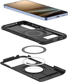 Foto 5 | Funda De Teléfono Spigen Slim Armor Magfit Para Galaxy S25 Plus Negra - Venta Internacional.