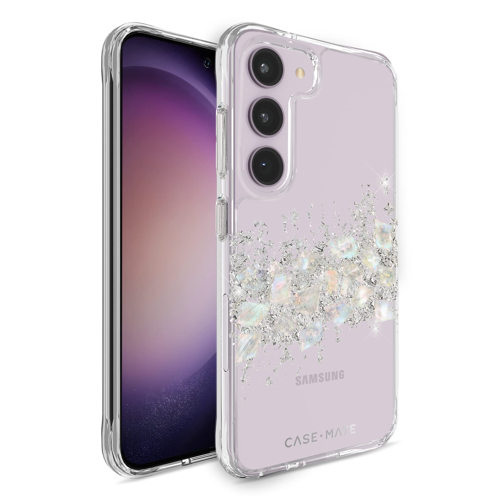 Foto 2 pulgar | Funda Para Teléfono Case-mate Samsung Galaxy S23 Touch Of Pearl - Venta Internacional.