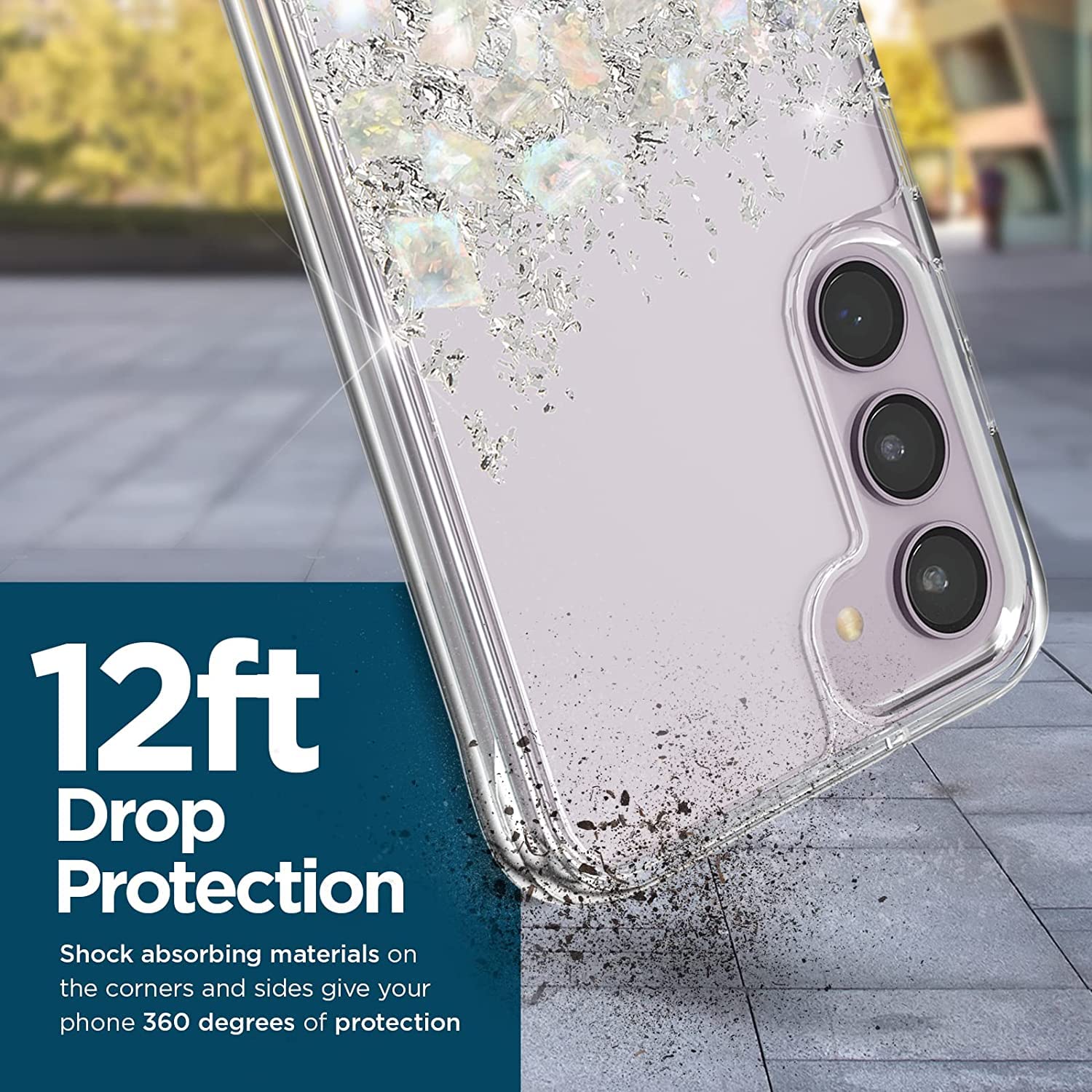 Foto 4 pulgar | Funda Para Teléfono Case-mate Samsung Galaxy S23 Touch Of Pearl - Venta Internacional.