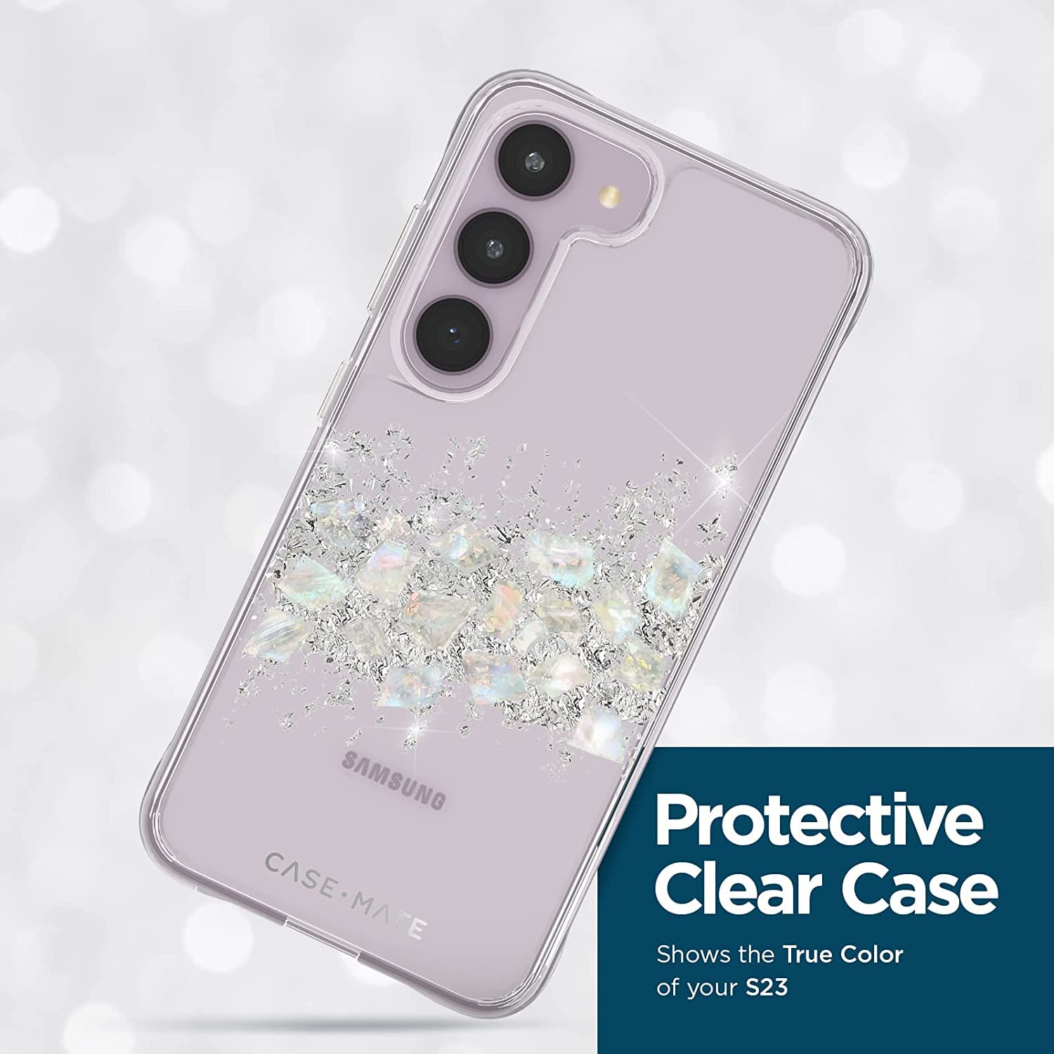 Foto 6 pulgar | Funda Para Teléfono Case-mate Samsung Galaxy S23 Touch Of Pearl - Venta Internacional.