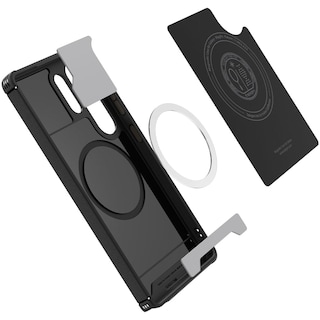 Foto 3 | Funda Spigen Core Armor Magfit Para Galaxy S25 Ultra, Color Negro - Venta Internacional.