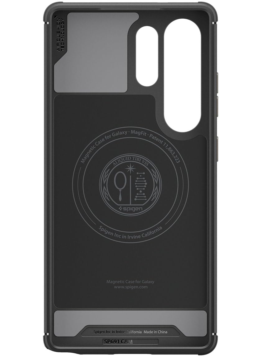 Foto 6 pulgar | Funda Spigen Core Armor Magfit Para Galaxy S25 Ultra, Color Negro - Venta Internacional.