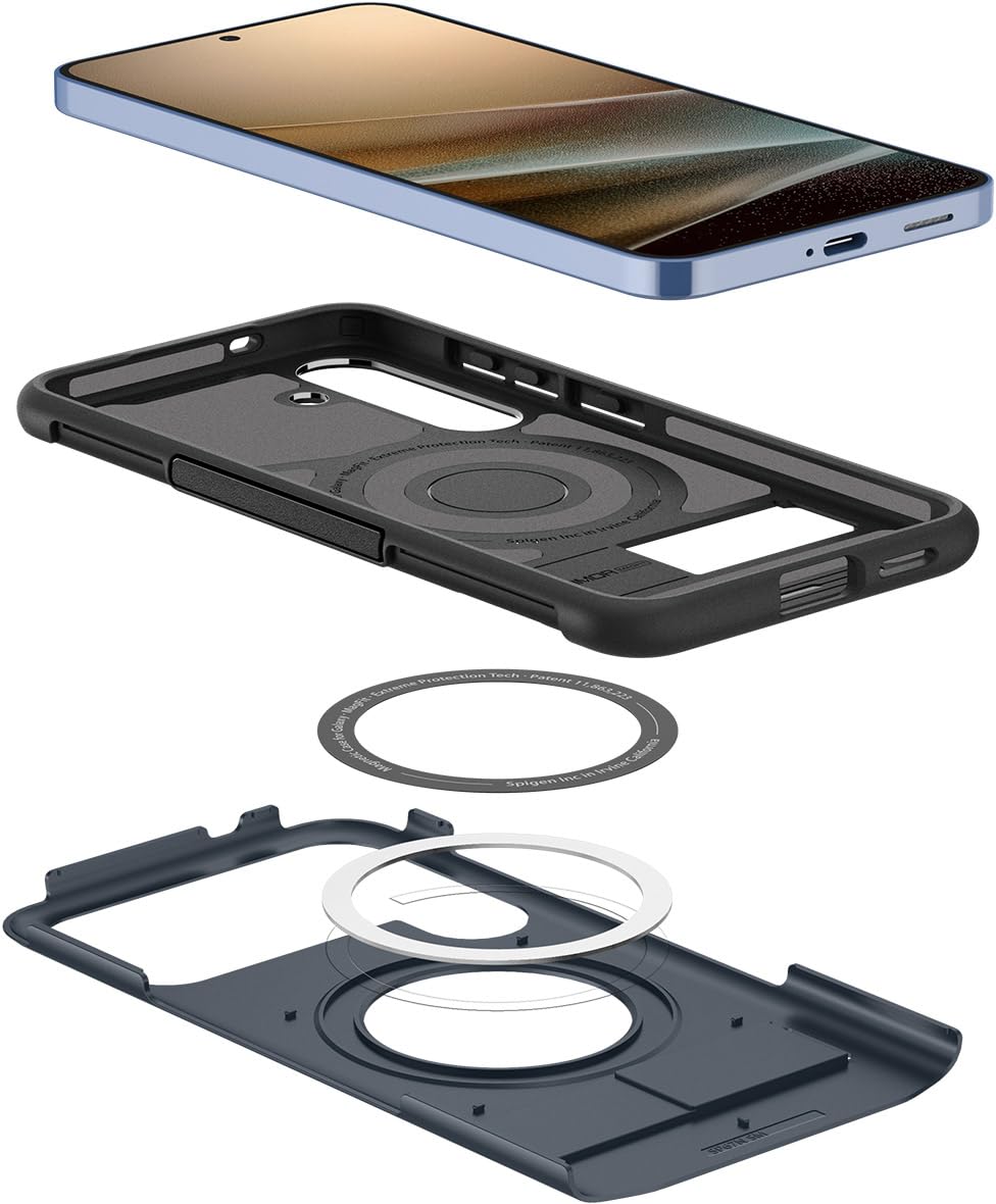 Foto 6 pulgar | Funda De Teléfono Spigen Slim Armor Magfit Para Galaxy S25 Plus - Venta Internacional.