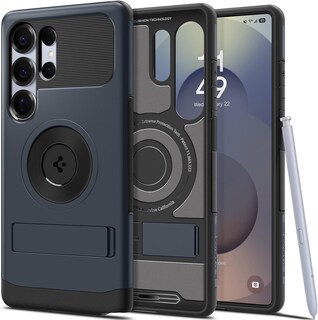 Foto 1 | Funda Spigen Slim Armor Magfit Para Galaxy S25 Ultra Metal Slate - Venta Internacional.