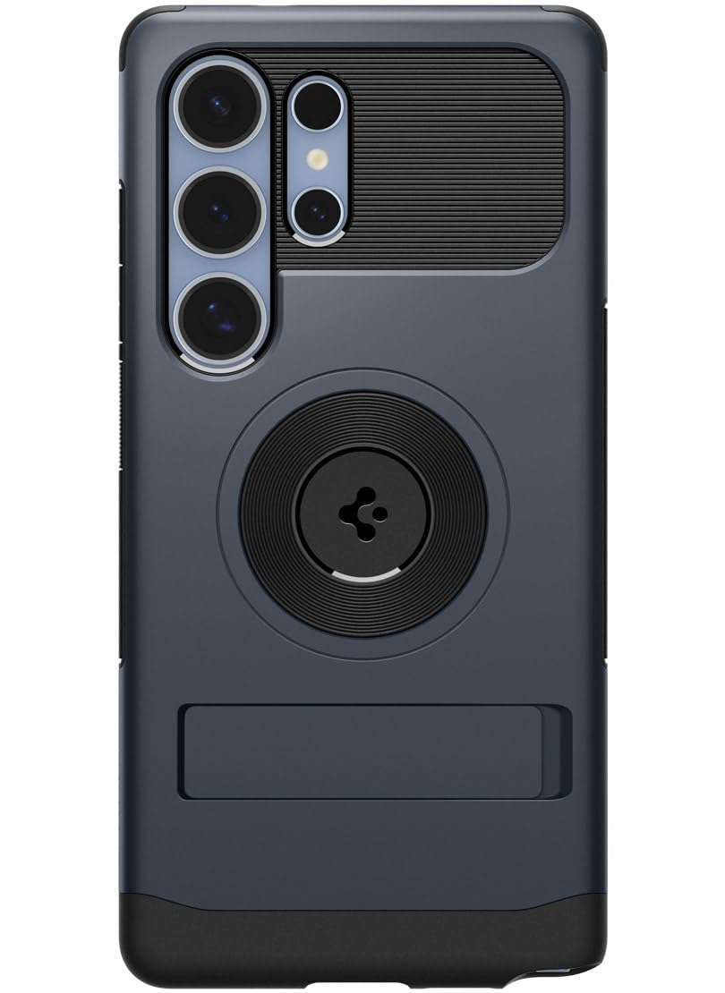 Foto 4 pulgar | Funda Spigen Slim Armor Magfit Para Galaxy S25 Ultra Metal Slate - Venta Internacional.
