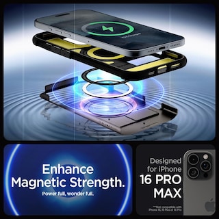 Foto 2 | Funda Para Iphone Spigen Slim Armor Magfit, De Grado Militar, Color Bronce - Venta Internacional.