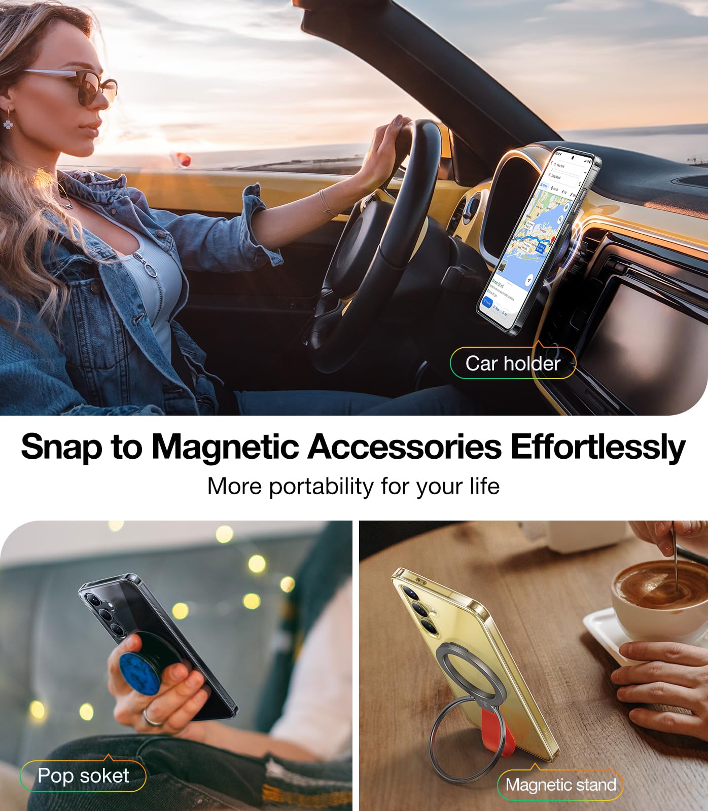 Foto 4 pulgar | Funda Para Teléfono Torras Magnetic Guardian Para Samsung Galaxy S24 6.2 - Venta Internacional.