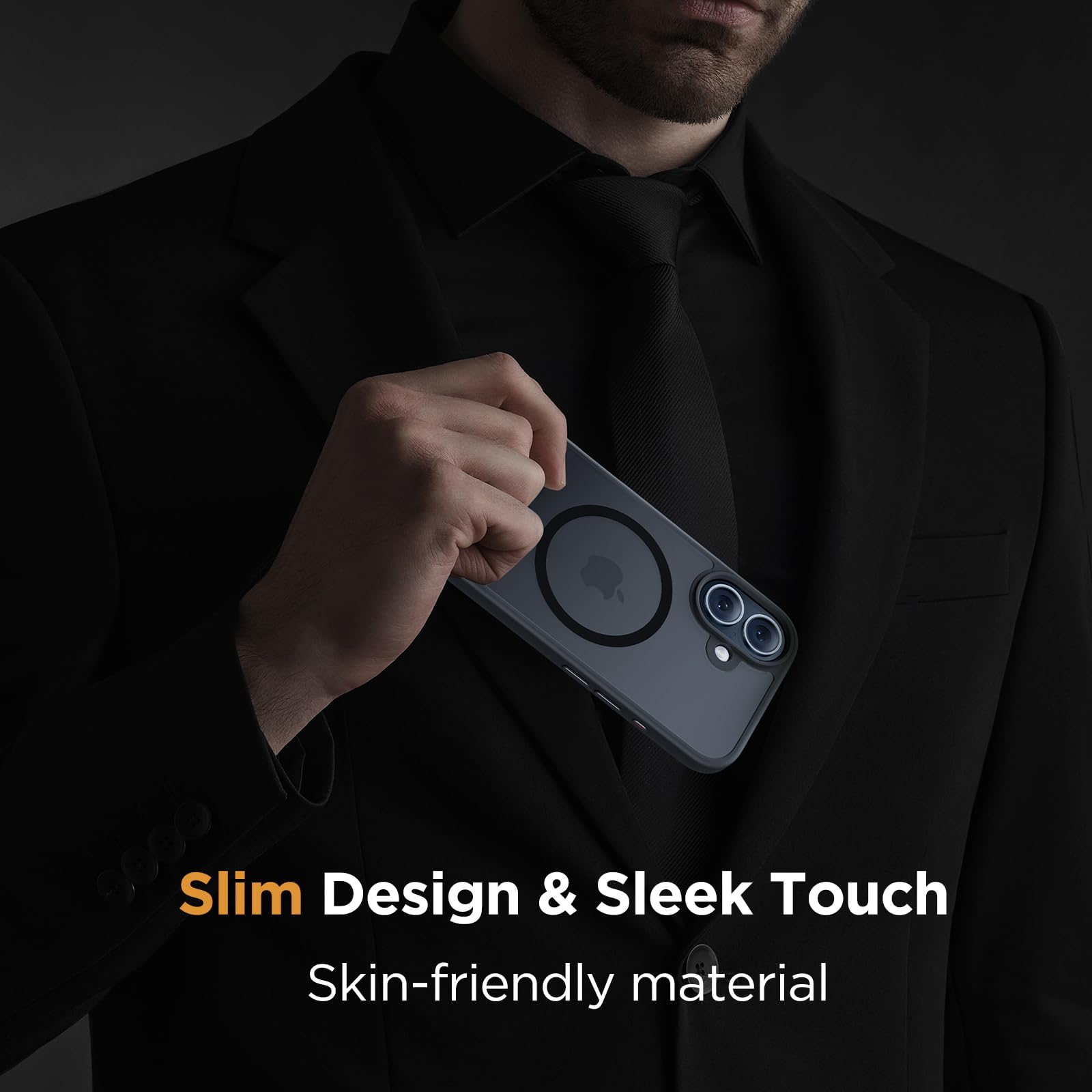 Foto 7 | Funda Magnética Miracase Para Iphone 16 Con 2 Protectores De Pantalla - Venta Internacional.