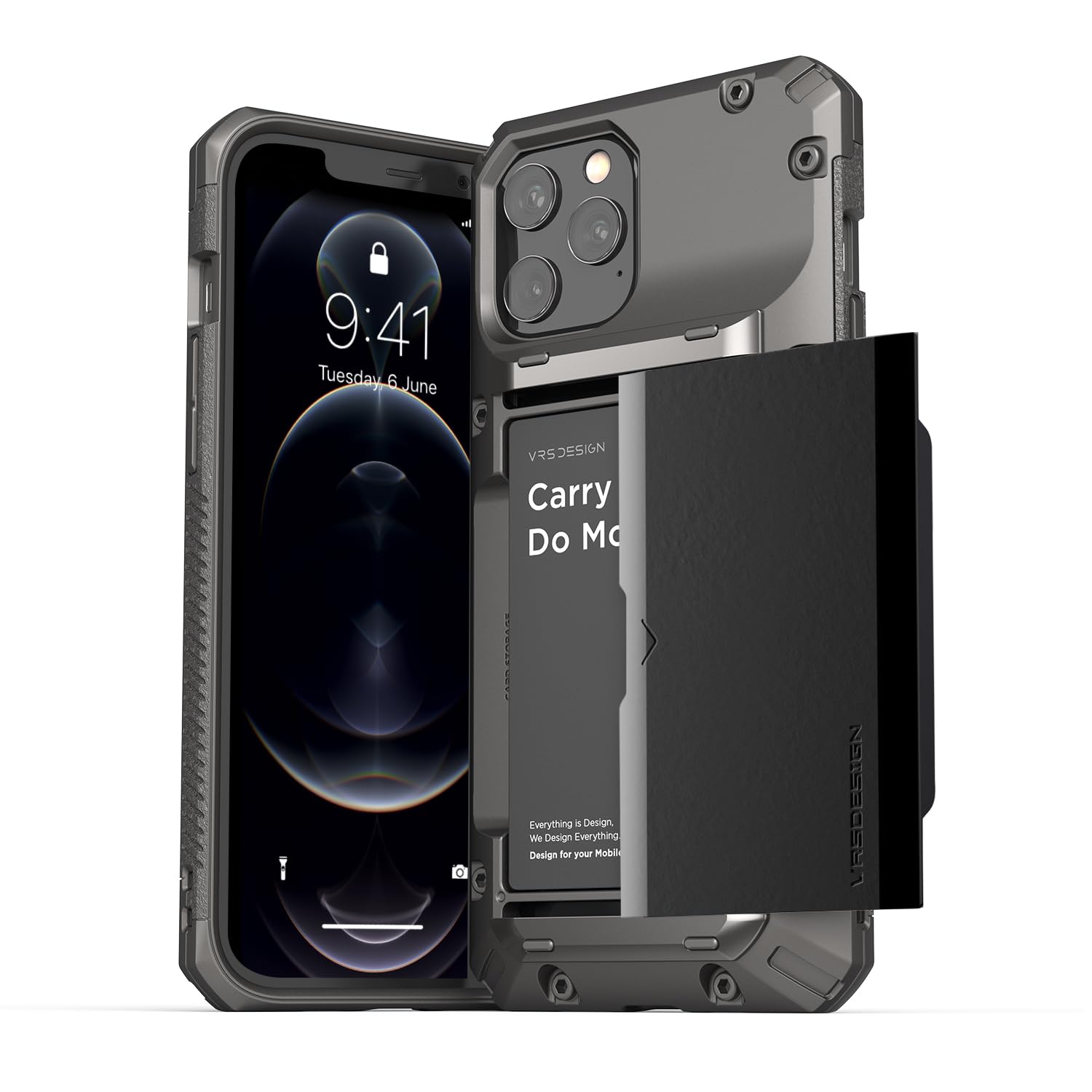 Funda De Teléfono Vrs Design Damda Glide Pro Para Iphone 12 Pro Max - Venta Internacional.