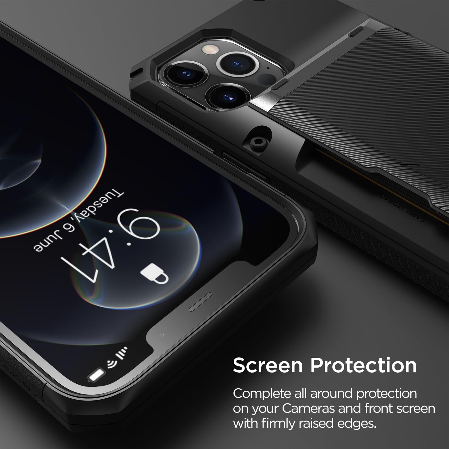 Foto 4 pulgar | Funda De Teléfono Vrs Design Damda Glide Pro Para Iphone 12 Pro Max - Venta Internacional.