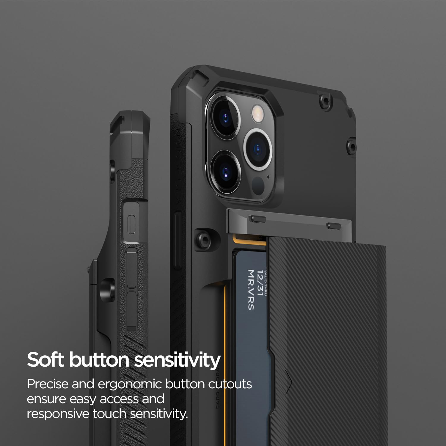 Foto 6 pulgar | Funda De Teléfono Vrs Design Damda Glide Pro Para Iphone 12 Pro Max - Venta Internacional.