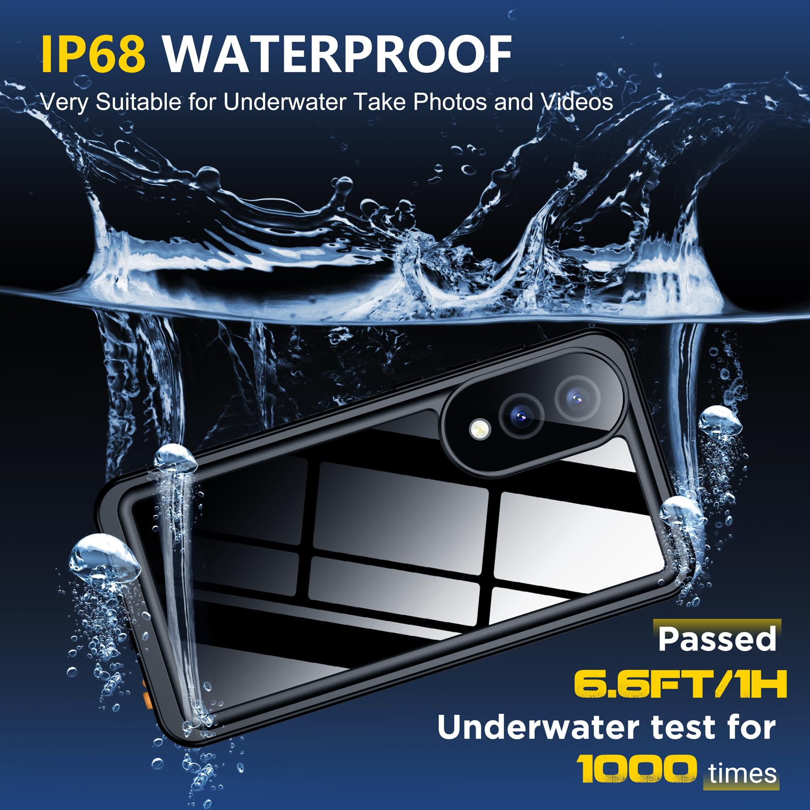 Foto 3 | Funda De Teléfono Spidercase Para Samsung Galaxy S25 Edge A Prueba De Agua - Venta Internacional.