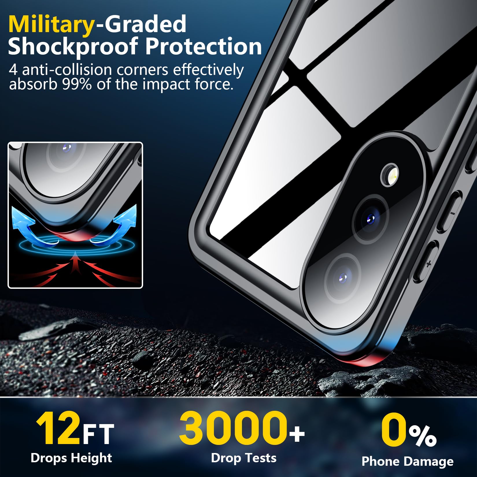Foto 4 | Funda De Teléfono Spidercase Para Samsung Galaxy S25 Edge A Prueba De Agua - Venta Internacional.