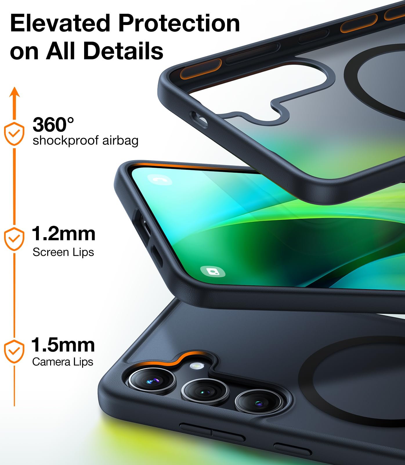 Foto 5 | Funda De Teléfono Torras Magnética A Prueba De Golpes Para Samsung Galaxy S24 Plus - Venta Internacional.