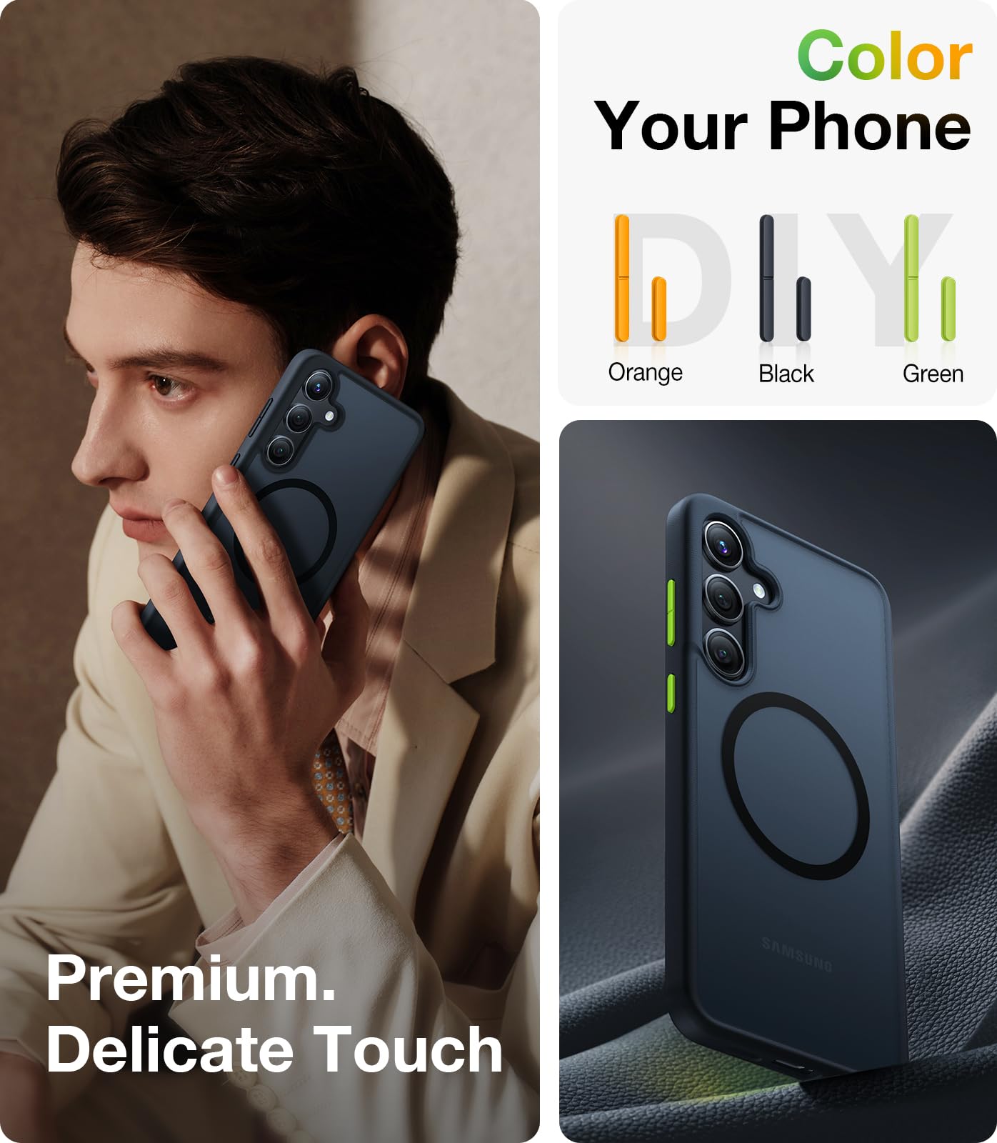Foto 6 | Funda De Teléfono Torras Magnética A Prueba De Golpes Para Samsung Galaxy S24 Plus - Venta Internacional.