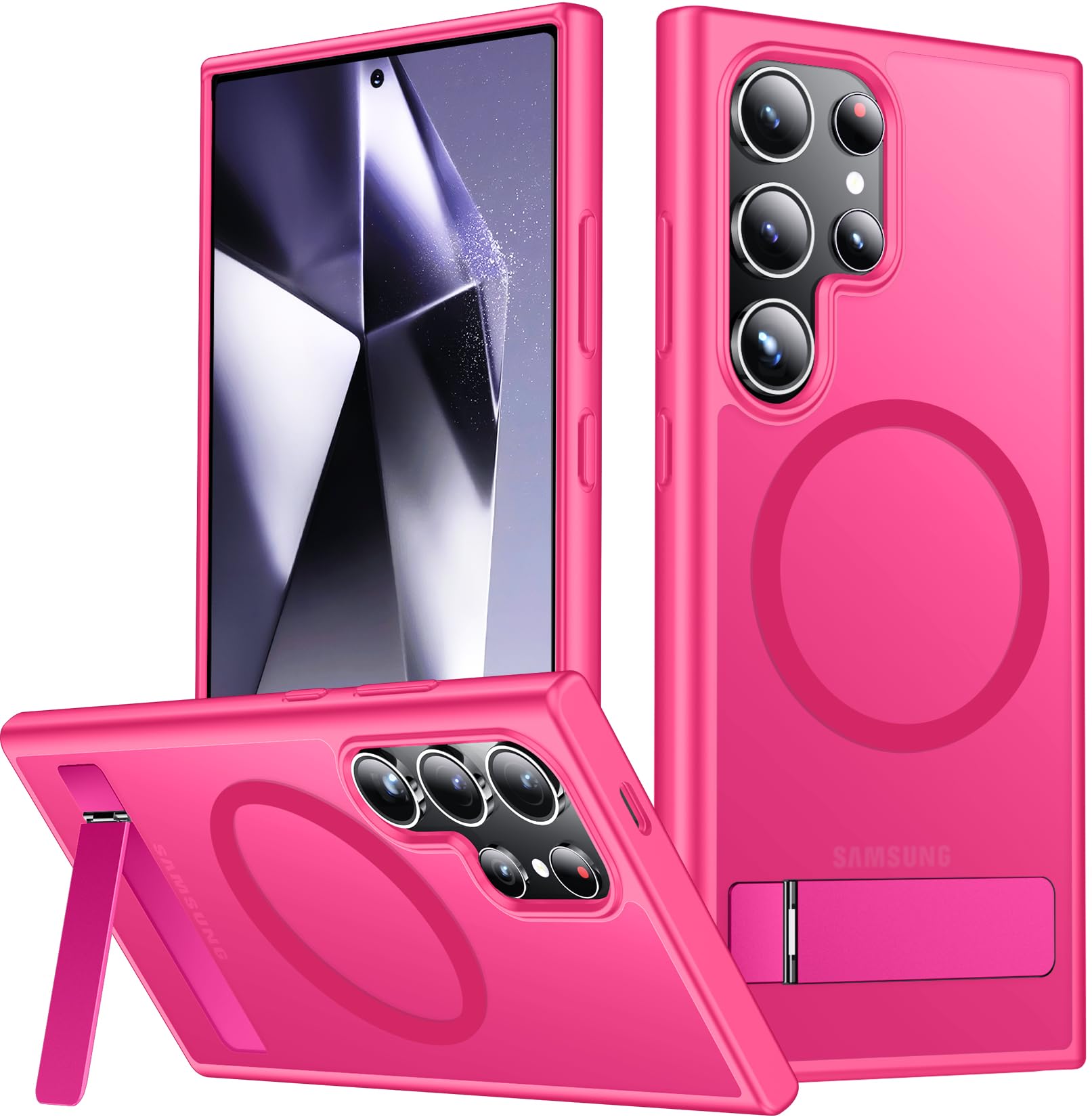 Foto 1 | Funda Magnética Spidercase Con Soporte Para Samsung Galaxy S24 Ult - Venta Internacional.