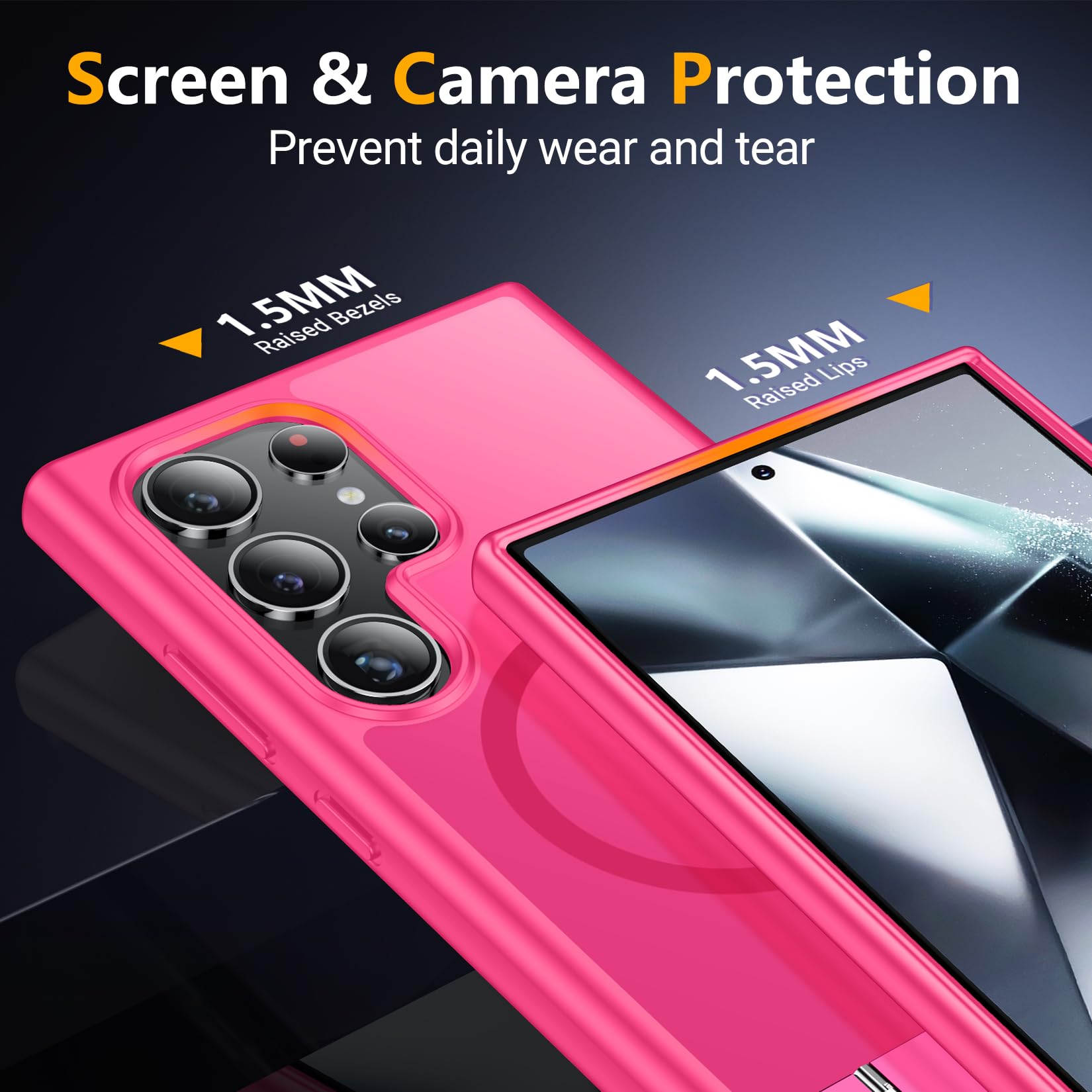 Foto 5 pulgar | Funda Magnética Spidercase Con Soporte Para Samsung Galaxy S24 Ult - Venta Internacional.